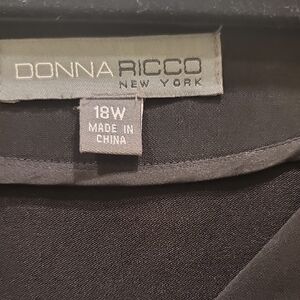 Donna Ricco Black Dress